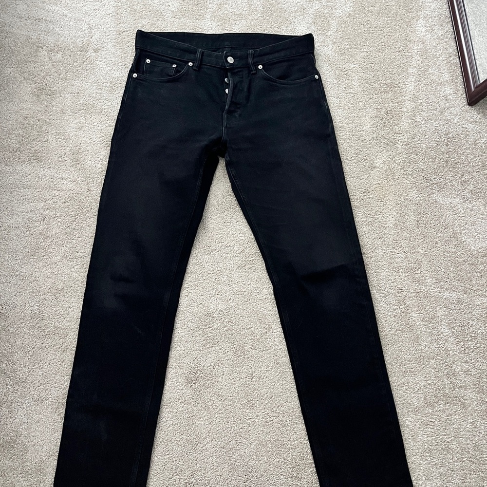 Buck Mason Ford Standard Black Jeans - 33x34
